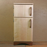Premium Fridge Wooden Play Refrigerator, Maple