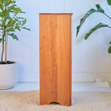 All Cherry Cabinet Wood Shelving - 12-3/8" L x 16.5" W x 36" H - Art Storage Cabinet