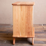 Cherry Wood Cottage Cubby - 24" L x 13" W x 23.75" H