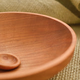 Child's Thin Rim Cherry Bowl & Cherry Spoon
