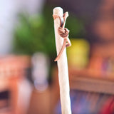 Child's Rainbow Broom, Sculpted Maple Handle