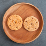 Two Knitted Chocolate Chip Cookies