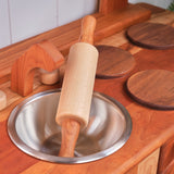 Child's Maple Rolling Pin with Cherry Handles