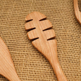 Child's Cooking Utensils Trio with Fork, Honey Dipper and Jar Scraper