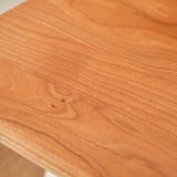 Children's Farmhouse Bench - Cherry with Maple Accents - 26" L x 14" W x 27" H