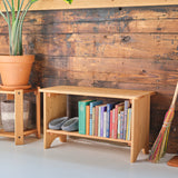 Cherry Wood Storage Bench - 32" L x 14" D x 18" H (Adult Height)