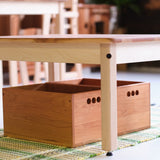 Play Table & Two Crates - Cherry (16" tall)