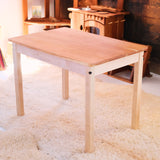 Cherry Simple Table & Two Benches or Table Only - 33" L x 21 3/4" W x 24 1/2" H - Child Size