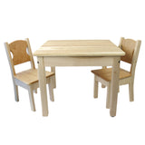 Toddler Table and 2 Chairs Set (ages 1.5 - 4 yrs)