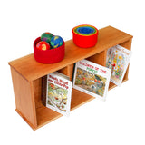 3 Cubby Storage Crate / Bin / Bookcase (wheels in separate listing) - 36" L x 16" W x 10" D