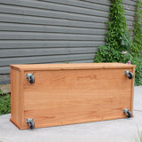 3 Cubby Storage Crate / Bin / Bookcase (wheels in separate listing) - 36" L x 16" W x 10" D