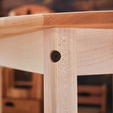 33" Round Wooden Table - Child or Adult Height