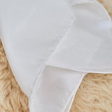 White Silk Habotai Squares - Three Different Sizes - Undyed