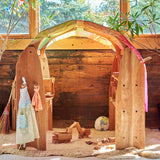 Camden Rose Large Eco Playstand - Cherry - 37.5" L x 54" W x 52" H