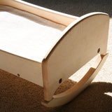 Maple Wood Doll Cradle