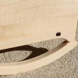 Maple Wood Doll Cradle