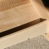 Maple Wood Doll Cradle