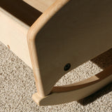 Maple Wood Doll Cradle