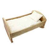 Maple Wood Doll Cradle