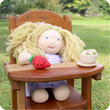 Cherry Doll High Chair - 11" x 11" x 30" H