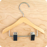 Wooden Doll Clothes Hanger Set of 6