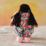 4" Waldorf Dollhouse Little Girl Dolls