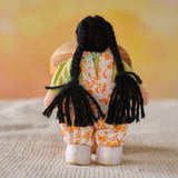 4" Waldorf Dollhouse Little Girl Dolls
