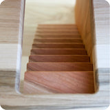 Three-Story Dollhouse - Cherry Wood