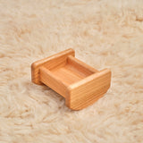 Fairy Country Cottage/Dollhouse, Cherry Wood with Maple Accents - With or Without 10-Piece Furniture Set