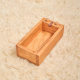Cherry Wood Toilet, Tub, and Sink Set