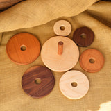 Hardwood Stacker - Round