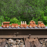 Wooden Train Set