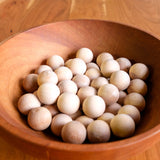 1" Birch Wood Balls - Set of 50 - Unfinished
