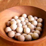 1" Birch Wood Balls - Set of 50 - Unfinished