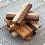Wooden Building Sticks 6", Set of 18  - Trio Woods