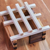 Graduated Wooden Stick Building Blocks, Set of 30