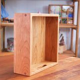 Square Cherry Storage Crate / Tray NO lid 9" x 9"