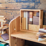 Square Cherry Storage Crate / Tray - 10 1/2" x 10 1/2" x 3 1/2" (With or Without Lid)