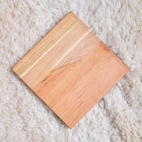 Square Cherry Storage Crate / Tray - 10 1/2" x 10 1/2" x 3 1/2" (With or Without Lid)