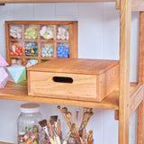 Square Cherry Storage Crate / Tray - 10 1/2" x 10 1/2" x 3 1/2" (With or Without Lid)