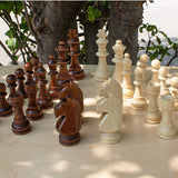 Large Wood Chess Pieces