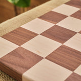 16" x 16" Walnut and Maple Checkerboard