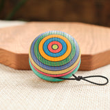 Colorful Striped Wooden Yoyo