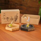 Set of Tops with Board - Beehive - Desk Toy