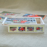 Fire Trucks 4 Puzzle Boxed Set