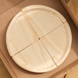 Create Your Own Wooden Pizza - Starter Set with Pizza Peel