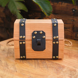cherry wooden treasure chest