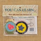 You Can Learn Penny Rug Embroidery Kit