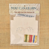 You Can Learn - Embroidery Kit for Beginners (Tree Pattern)