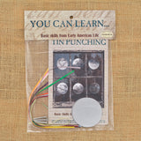 You Can Learn - Tin Punching Kit for Beginners - 12 Tin Discs